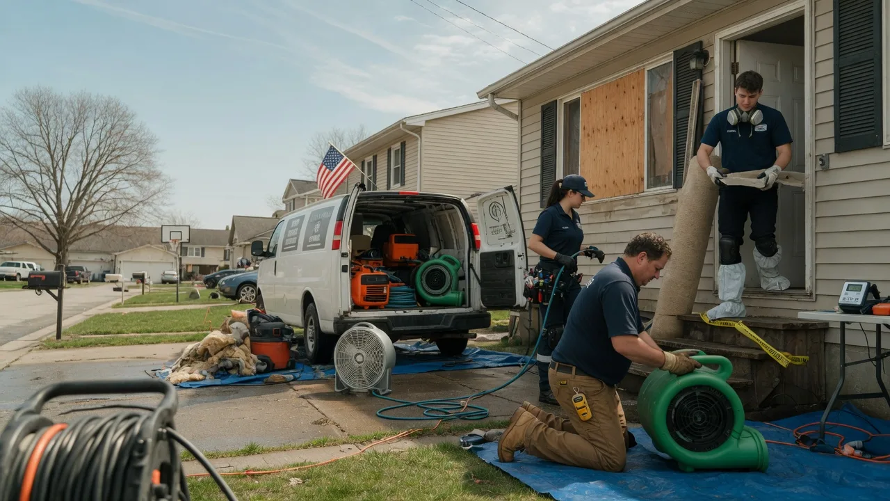 Water Damage Restoration in Okay, OK near me